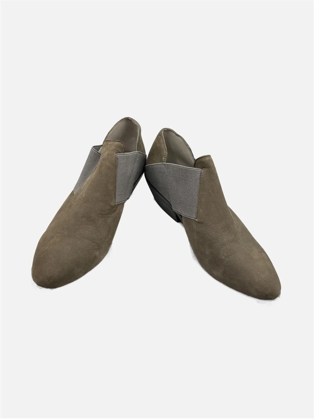 Eileen‎ Fisher Gray Leather Short Booties